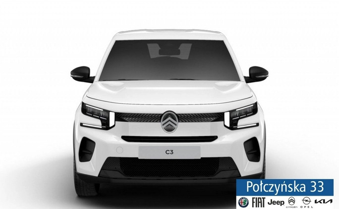 Citroen C3 cena 72200 przebieg: 3, rok produkcji 2024 z Janów Lubelski małe 37